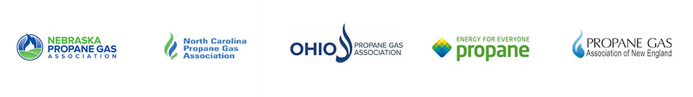 State and national propane association logos