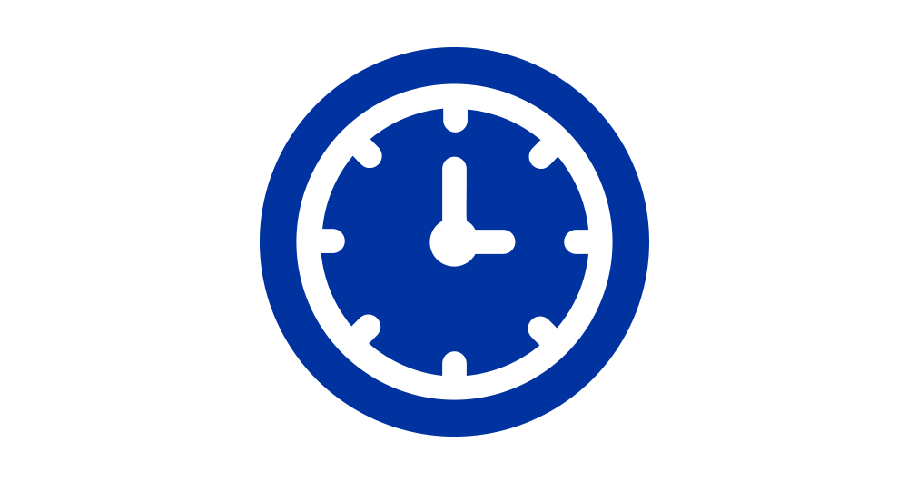 Efficient, accurate and on-time