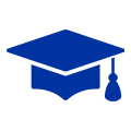 Graduation cap icon