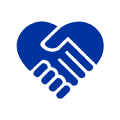 Hands in heart icon