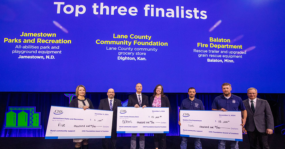 Rural community grant finalists