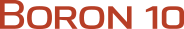 Boron 10 logo