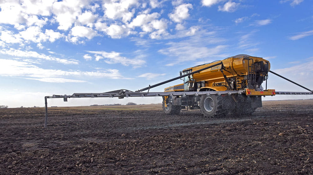 TerraGator in a field.